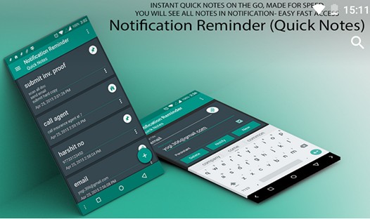 Программы для Android. Notification Reminder (Quick) – Создание заметок и напоминаний прямо в шторке уведомлений Android