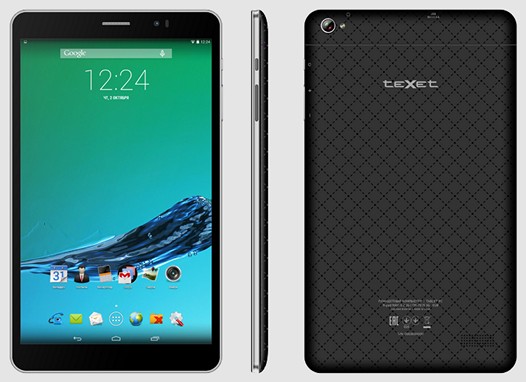 teXet X-pad NAVI 8.2 3G. Восьмидюймовый Android планшет вскоре поступит в продажу