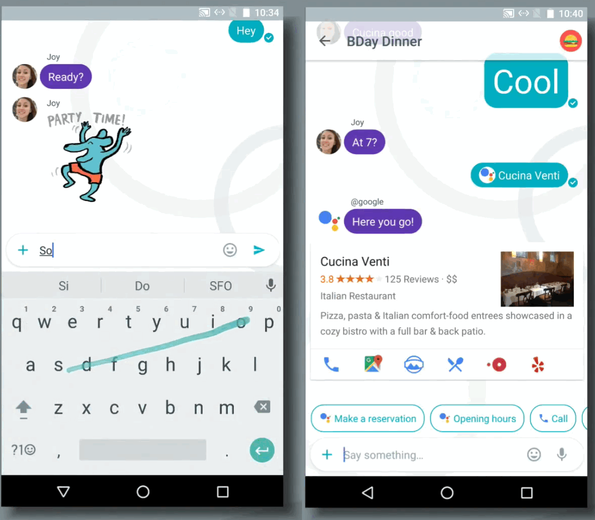 Allo – новый мессенджер Google с привязкой к номеру телефона и встроенным умным помощником на подходе