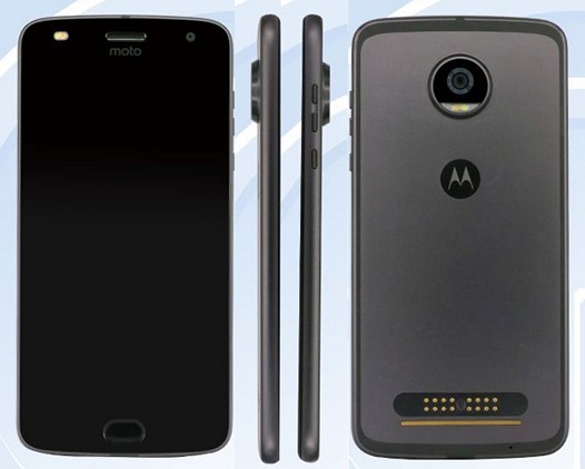 Moto Z2 Play с процессором Qualcomm Snapdragon 626 и 2820 мАч батареей прошел сертификацию в TENAA