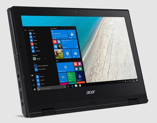 Acer TravelMate Spin B1. Конвертируемый в планшет ноутбук с операционной системой Windows 10 S на борту