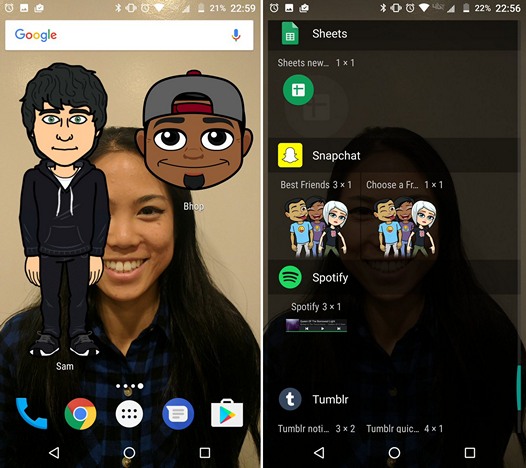Программы для мобильных. Snapchat 10.4 для Android позволит вам добавлять друзей на главный экран смартфона