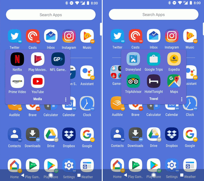 Приложения для Android. Лончер Action Launcher обновился получив ряд новых функций и возможностей лончера Google из Android P