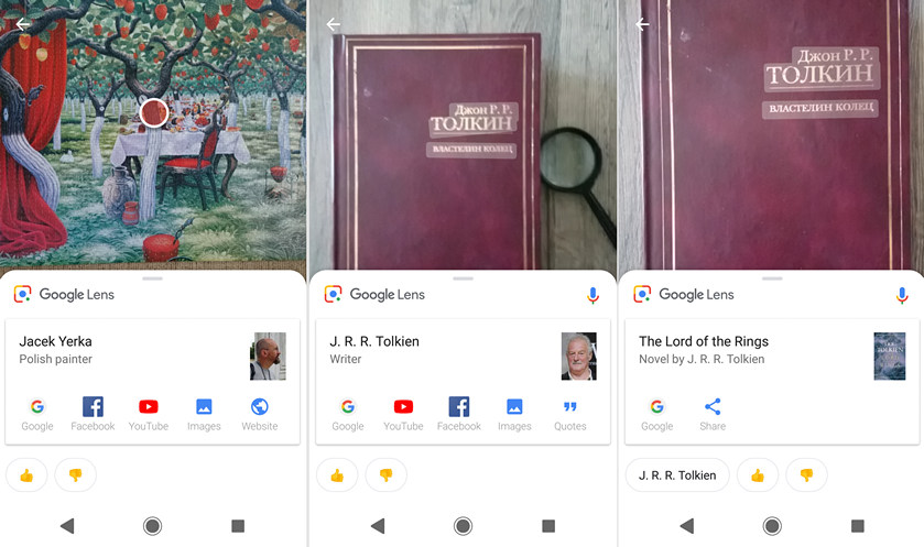 Ассистент Google получил новые возможности Google Lens объявленные в на конференции I/O 2018