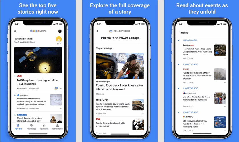 Приложения для мобильных. Google Новости уже доступно не только для Android, но и для iOS устройств