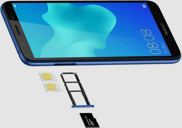 Huawei Y5 Prime. Смартфон начального уровня без сканера отпечатков пальцев, работающий под управлением операционной системы Android 8.1