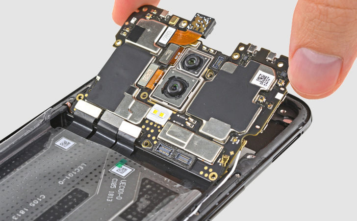 OnePlus 6. Инструкция по разборке смартфона появилась на сайте iFixit