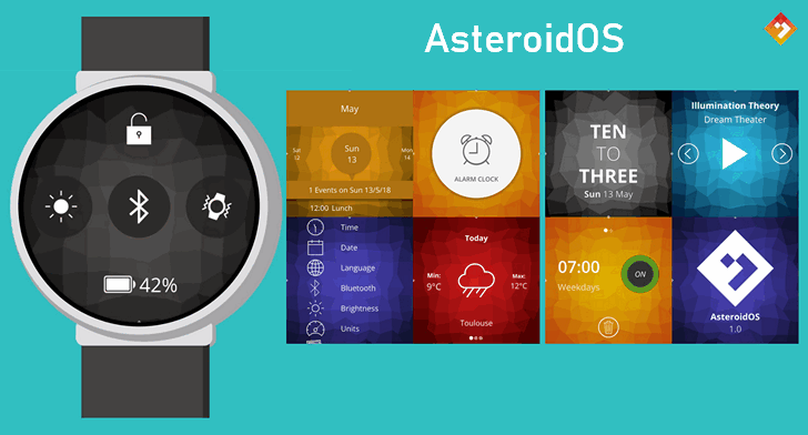AsteroidOS. Кастомная прошивка для умных часов выпущена и доступна для скачивания и установки на часы различных производителей