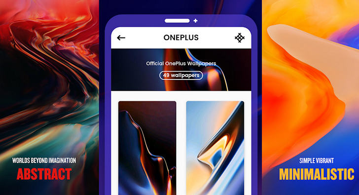 Новые приложения для Android. Abstruct - Wallpapers in 4K предоставит доступ к тысячам обоев высокого разрешения в абстрактном стиле (в том числе и с OnePlus 7 Pro) 