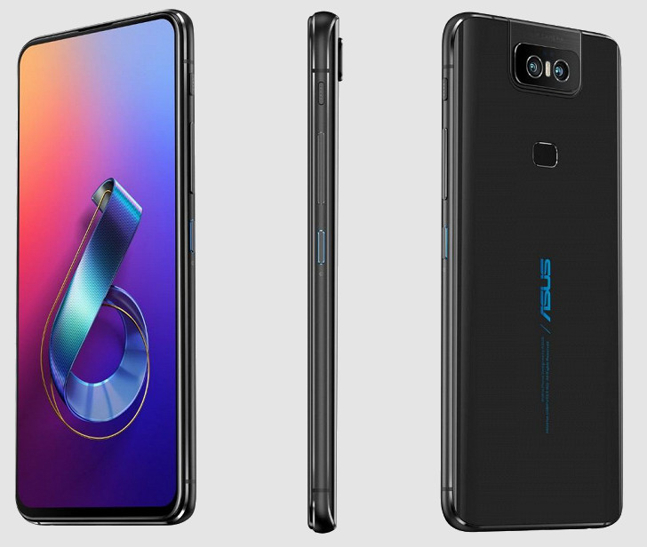 Asus Zenfone 6 официально: дисплей без вырезов и отверстий, откидывающаяся 48-Мп камера и мощная начинка