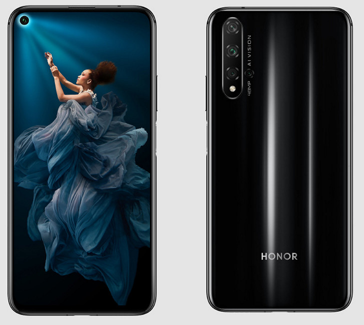 Honor 20 и Honor 20 Pro официально представлены. Смартфоны флагманского уровня с процессором Kirin 980 и камерами с четырьмя объективами на борту