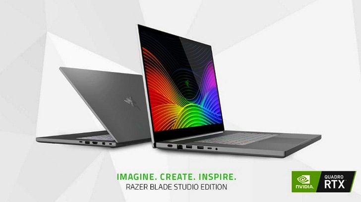 Razer Blade Studio Edition: Ноутбук с OLED экраном 4K разрешения и дискретной видеокартой Nvidia Quadro RTX 5000