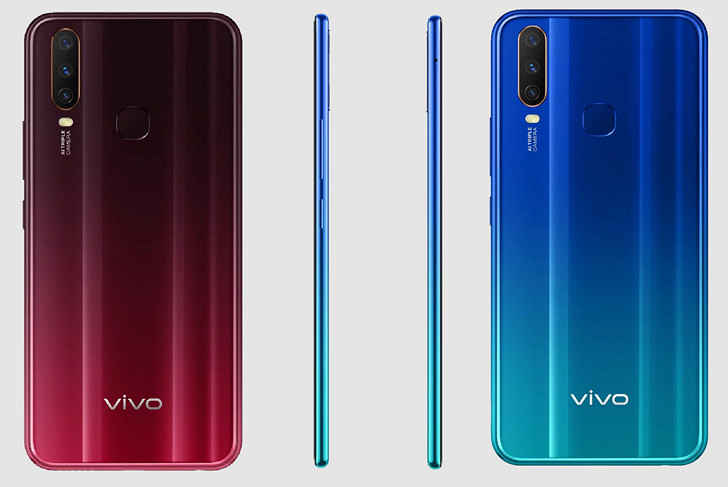 Vivo Y15. Смартфон с 6.35-дюймовым дисплеем, процессором Helio P22 и тройной 13-Мм камерой за $229