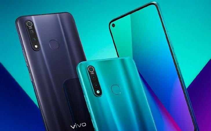 Vivo Z5x официально: 6.53-дюймовый дисплей с отверстием, тройная камера и емкая батарея за $205 и выше