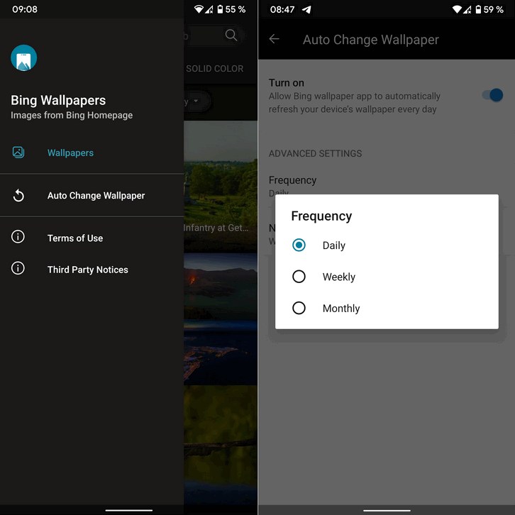 Bing Wallpapers. Приложение порадует владельцев Android устройств ежедневными красивыми обоями [Скачать APK]