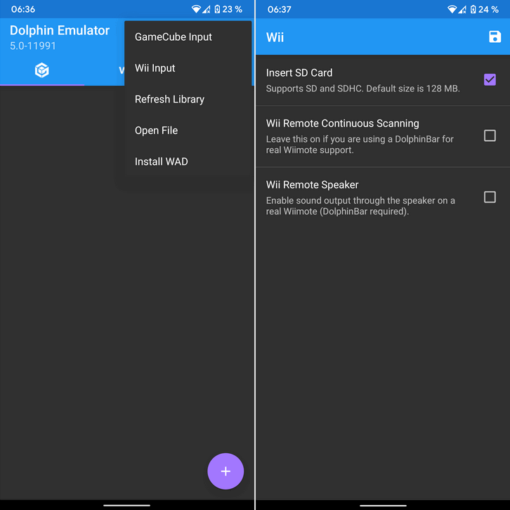 Dolphin Emulator обновился. Исправлены сбои на Android TV, улучшена поддержка игровых модов и прочее
