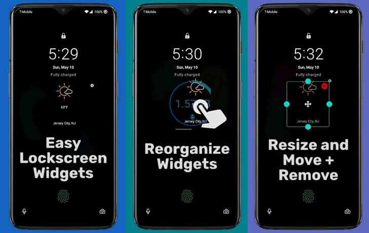 Lockscreen Widgets — виджеты на экране блокировки Android устройств