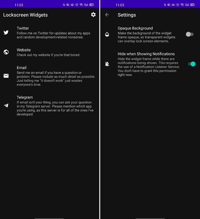 Lockscreen Widgets — виджеты на экране блокировки Android устройств