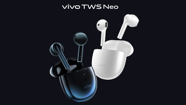 Vivo TWS Neo. Новые полностью беспроводные наушники представят вместе со смартфонами Vivo X50 и Vivo X50 Pro