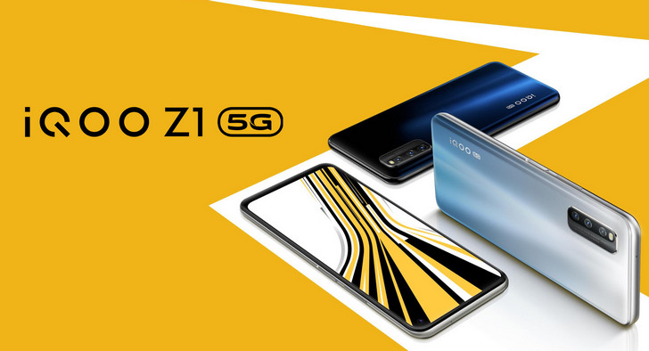 Vivo iQOO Z1 5G. Первый в мире смартфон на базе чипа MediaTek Dimensity 1000+ со 144-Гц дисплеем за $310 и выше