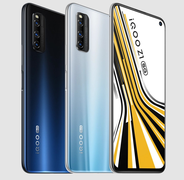Vivo iQOO Z1 5G. Первый в мире смартфон на базе чипа MediaTek Dimensity 1000+ со 144-Гц дисплеем за $310 и выше