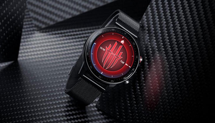 Red Magic Watch Stainless Steel Edition. Дисплей с размером 1,39 дюйма, GPS приемник, сенсор уровня кислорода в крови и водонепроницаемый корпус