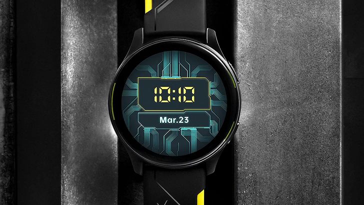 Умные часы OnePlus Watch Cyberpunk 2077 Edition