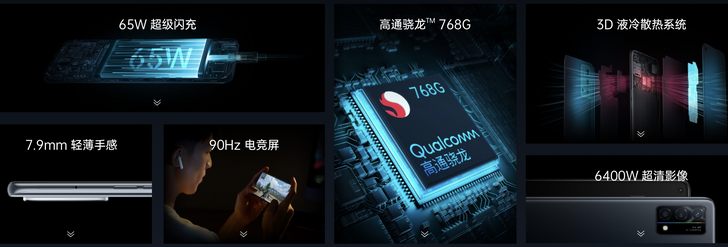 OPPO K9 5G: AMOLED дисплей с частотой обновления 90 Гц, процессор Snapdragon 768G, и быстрая зарядка мощностью 65 Вт за $310 и выше.