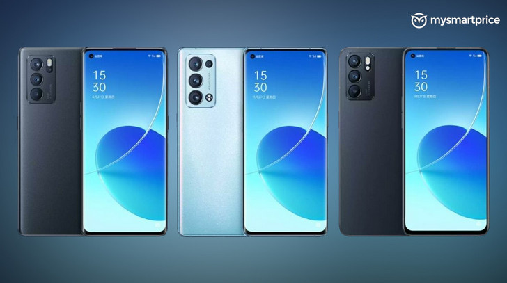 OPPO Reno6, Reno6 Pro и Reno6 Pro+