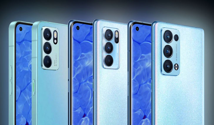 OPPO Reno6 5G, Reno6 Pro 5G и Reno6 Pro+ 5G