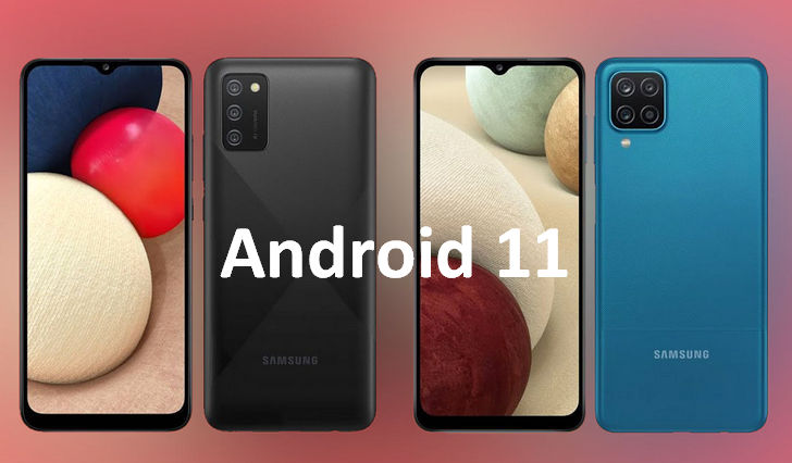 Обновление Android 11 для Samsung Galaxy A02s и Galaxy A12 выпущено и уже начало поступать на смартфоне в составе фирменной оболочки One UI 3.1
