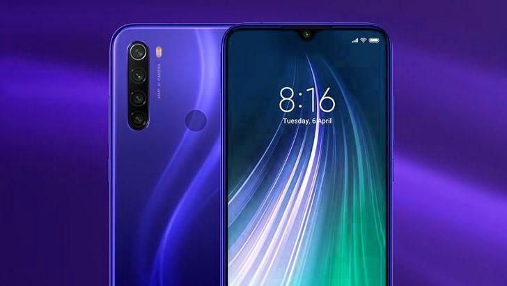 Xiaomi Redmi Note 8 образца 2021 года официально представлен