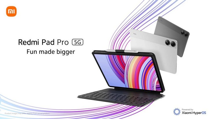 Планшет Redmi Pad Pro теперь имеет 5G версию Планшет Redmi Pad Pro теперь имеет 5G версию