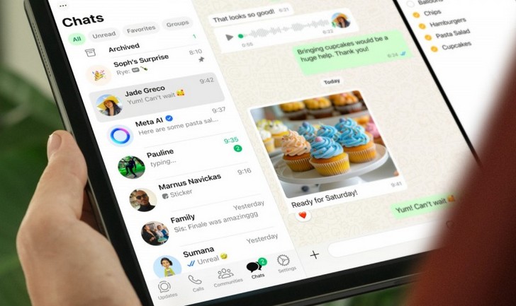 WhatsApp для iPad