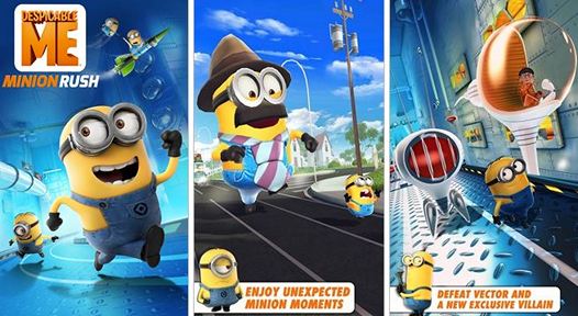 Новые игры для Android. «Гадкий Я: Minion Rush» от Gameloft можно бесплатно скачать в Play Маркете.