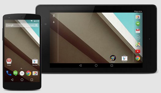 Обновление Android 5.0 для Nexus 7 (WiFi) и Nexus 10 начнет поступать на планшеты 3 ноября этого, 2014 года