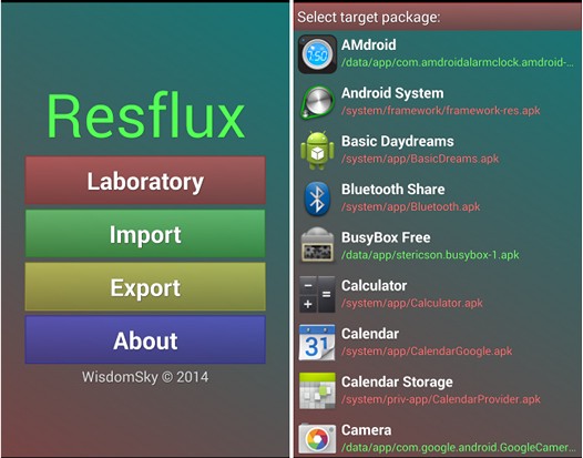 Android – Советы и подсказки. Изменить внешний вид любого приложения можно с помощью Resflux