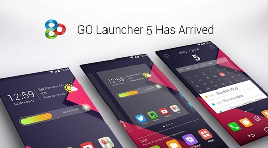 Программы для Android. Лончер GO Launcher обновился до версии 5. Новый 3D движок, обновленный интерфейс и ускорение работы приложения