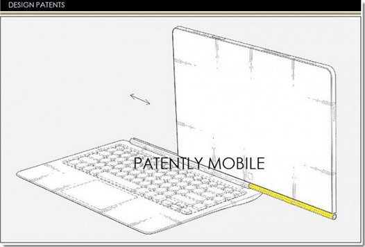 Samsung патентует новый дизайн гибрида планшета и ноутбука
