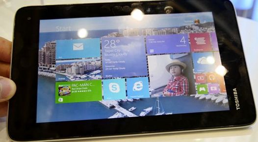 Toshiba Encore 7. Недорогой компактный Windows 8.1 планшет анонсирован на Computex 2014