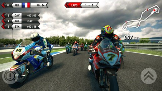 Игры для планшетов. SBK15 Official Mobile Game 