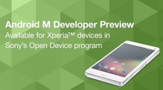 Пошивки Android M для смартфонов и планшетов Sony Xperia выпущены в рамках программы Sony Open Device