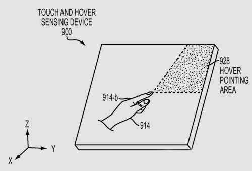 Apple работает над экранами, которые смогут распознавать  бесконтактные жесты в трех измерениях?