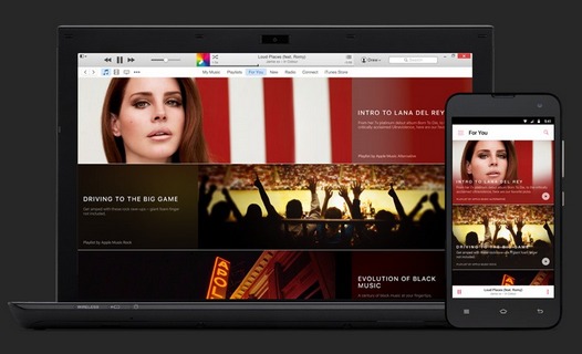 Apple Music для Android устройств будет доступна осенью этого, 2015 года. Windows устройства также не останутся без внимания
