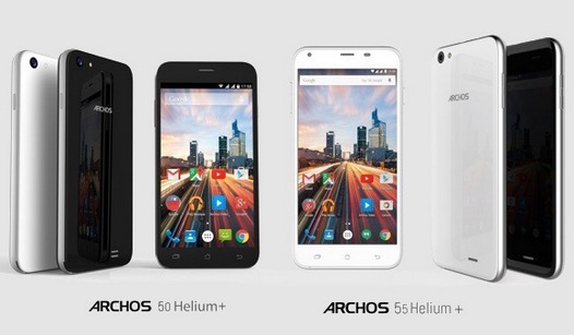 Archos 50 Helium Plus и Archos 55 Helium Plus: два недорогих Android фаблета из Франции