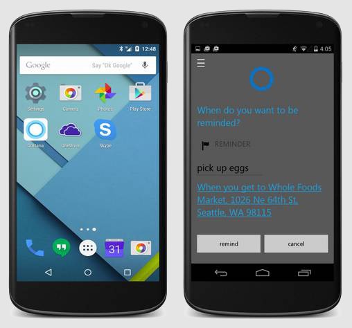 Бета версия Microsoft Cortana для Android устройств появится уже в июле