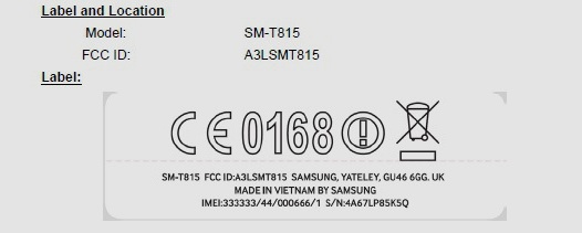 Samsung Galaxy Tab S2 9.7 LTE прошел сертификацию в комиссии FCC