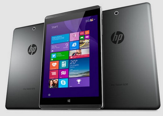 HP Pro Tablet 608. Восьмидюймовый Windows планшет на базе процессора Intel Atom Cherry Trail с поддержкой активного цифрового пера