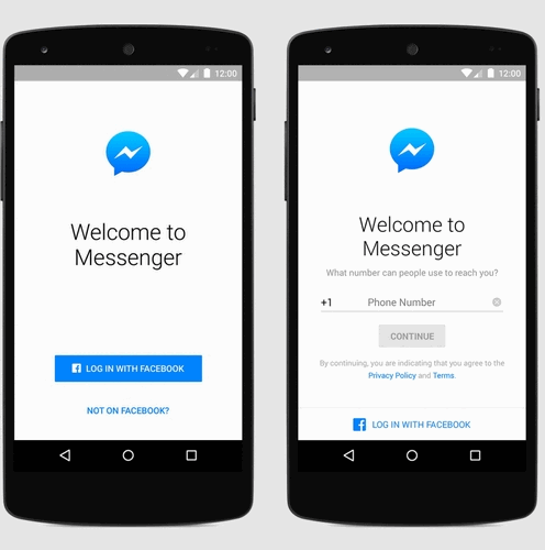 Facebook Messenger теперь может работать без учетной записи Facebook