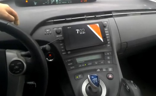 Nexus 7 в качестве бортового компьютера (Car PC) в автомобиле Toyota Prius (Видео)